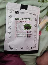 Heilen Biopharm Neem Powder (Azadirachta indica) For Skin & Hair Mask ...