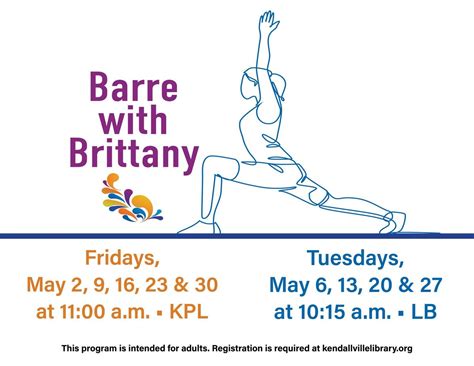 Barre with Brittany, 221 S Park Ave, Kendallville, IN, United States ...