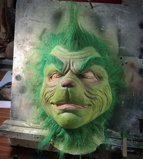 MASQUE HADEMADE GRINCH prothèse en latex - Etsy France