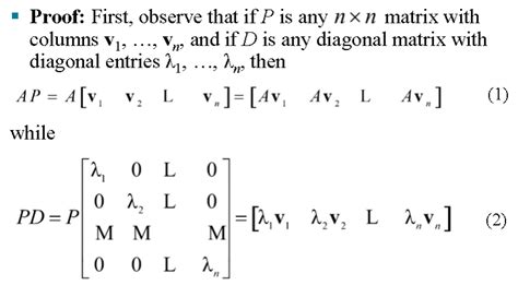 Image result for Diagonalization Theorem