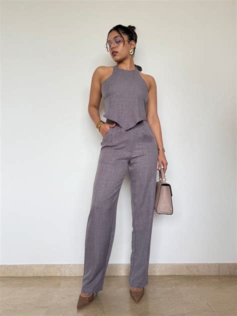 Elite Tailored Co-ord Set – Offduty India