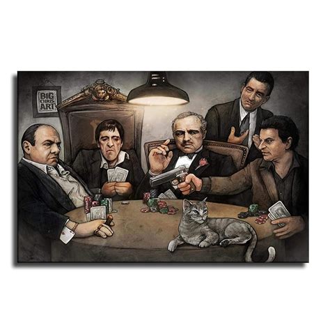 Buy ZSH Mafia Gangster Poker Scarface Sopranos Goodfellas Godfather ...