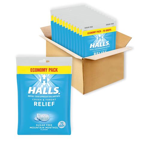 Oreo HALLS Mountain Menthol Sugar Free Cough Drops - 840 India | Ubuy