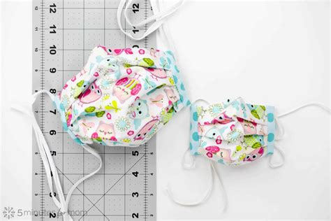 Homemade Cloth Face Mask Pattern 的图像结果