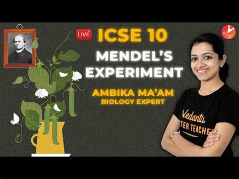 Mendel's Experiments - Genetics - Some Basic Fundamentals - ICSE Class