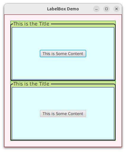 Image result for Label Split around Box