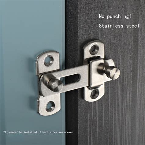 CGBCFO Small Stainless Steel Flip Lock for Door Safety, India | Ubuy