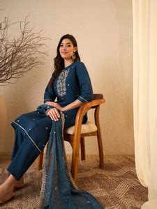 Royal Export Women Kurta Pant Dupatta Set - Buy Royal Export Women ...
