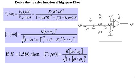 Image result for MATLAB Code for High Pass Filter for a Transfer Function