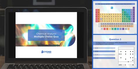 Chemical Analysis Quiz | GCSE Chemistry | Beyond Science