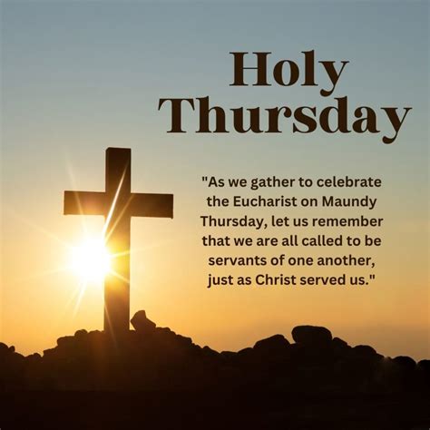 Maundy Thursday/Holy Thursday 2025 Images, Wishes, Quotes, and Messages