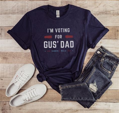 Buy Gus Walz I'm Voting for Gus' Dad Tim Walz Shirt 10% of Shop ...