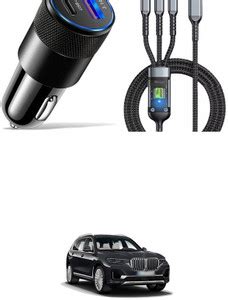 GONAMA Car Fast Charger Car Cigarette Lighter Socket Dual USB 12V-24V ...