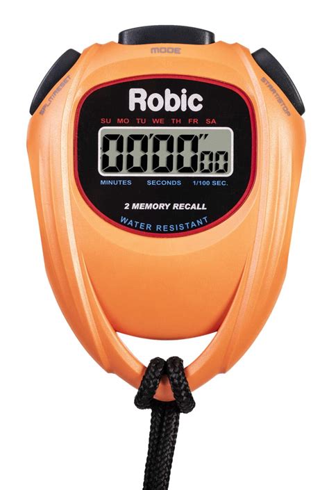Robic 429-67990 Easy to Use High Presision Stopwatch, Orange : Amazon ...