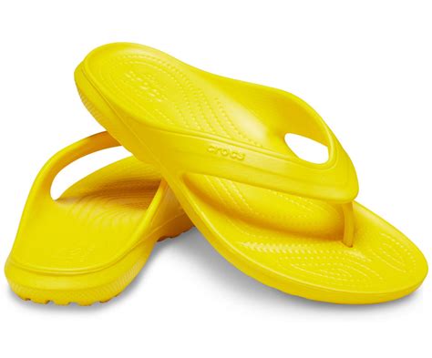 Buy Crocs Coast Yellow Unisex Flipflop Online