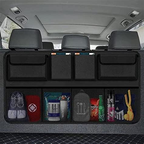 Snuopfy Nylon Enstiler Car Trunk Organizer, Backseat Hanging Organizer ...