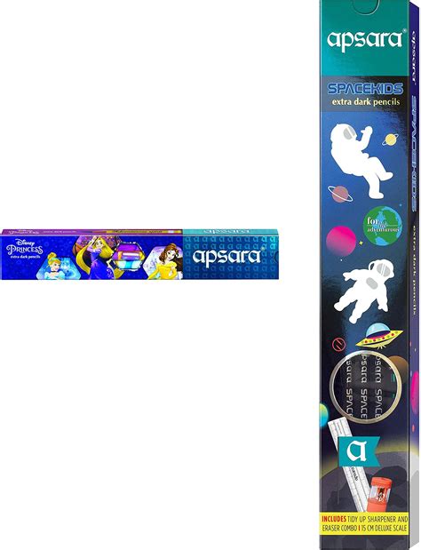 Apsara Disney Princess Extra Dark Pencil Space Kids Extra Dark Pencil ...