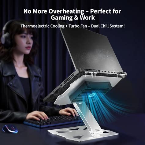 IMMOENUC Laptop Cooling Stand with Peltier Cooler India | Ubuy