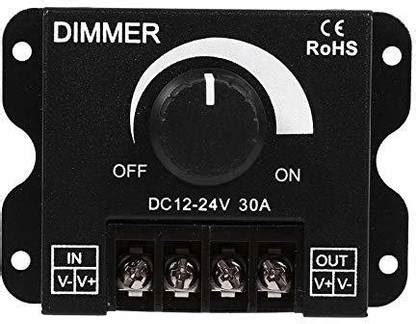 DHRUV-PRO LED Switch Dimmer Controller DC 12V 24V 30A 360W 720W for Led ...