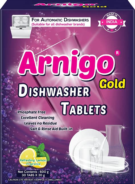 Buy Arnigo Gold Dishwasher s Phosphate Free (30 s) | Made in India ...