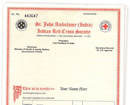 St. John Ambulance Maharashtra, First Aid Course