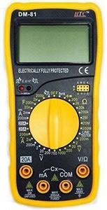 HTC DM-81 3½ Digital Multimeter Capacitance Diode Transistor and Live ...