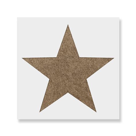 Star Stencil Template for Walls and Crafts - Reusable Stencils for ...