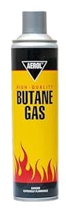 Aerol Portable Butane Gas Canister Flame Can for Camping Stove, Flame ...