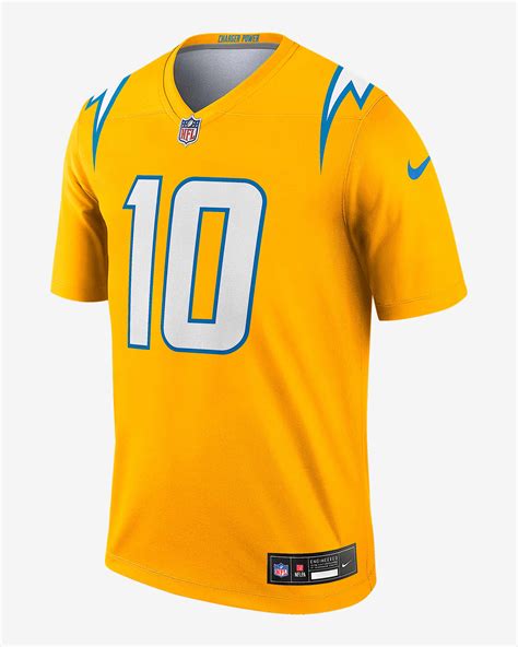 Justin Herbert Los Angeles Chargers Men's Nike Dri-FIT NFL Legend ...