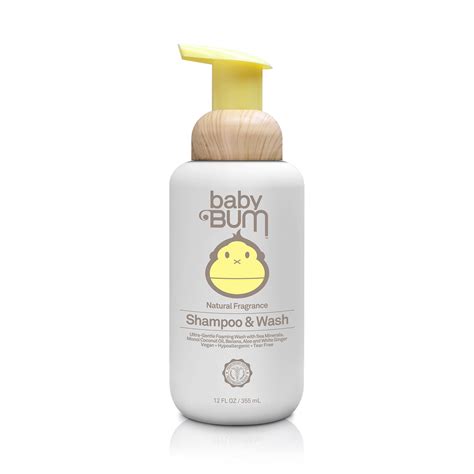 Sun Bum Baby Bum Shampoo & Wash Natural Fragrance - EDCskincare