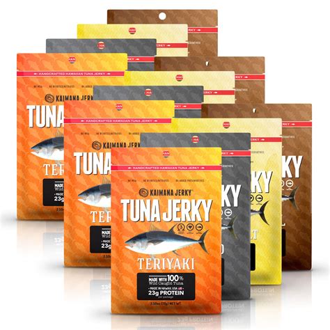 Kaimana Ahi Tuna Fish Jerky HYZ01 - Premium Protein & Rich In Omega-3's ...
