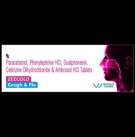 Zeecold Cough & Flu Tablet – Classic Derma