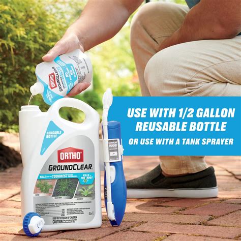 Ortho GroundClear Weed & Grass Killer Super Concentrate1, Refill Pouch ...