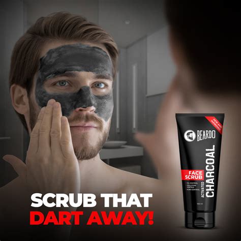 Beardo Charcoal 4-in-1 Combo | Face Scrub, Peel Off Mask & More ...