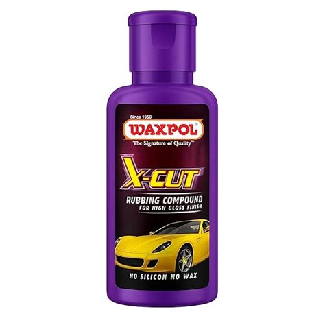 Waxpol X-Cut Rubbing Compound for Car Paint 100 g | Heavy Cut Compound ...