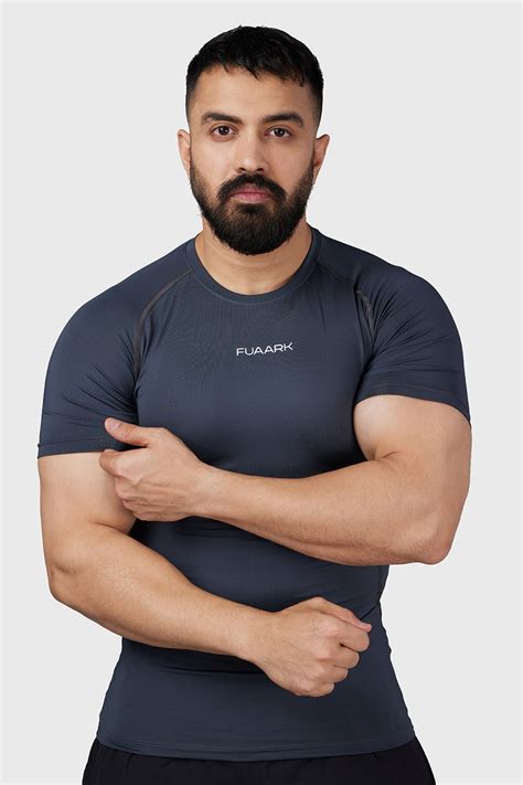 Buy Fuaark Compression 2.0 T-shirt Grey | Compression Fit Tshirts – FUAARK