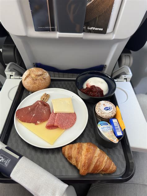 Lufthansa Business Class Food