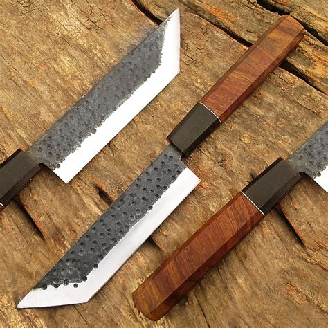 Buy Hand Forge 1095 Forged Steel Usuba Bocho Knife Kanto Japanese Chef ...