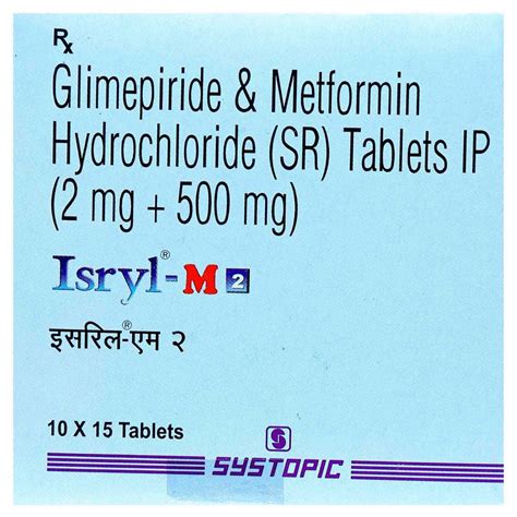 Isryl-M 2 Tablet | Uses, Side Effects, Price | Apollo Pharmacy