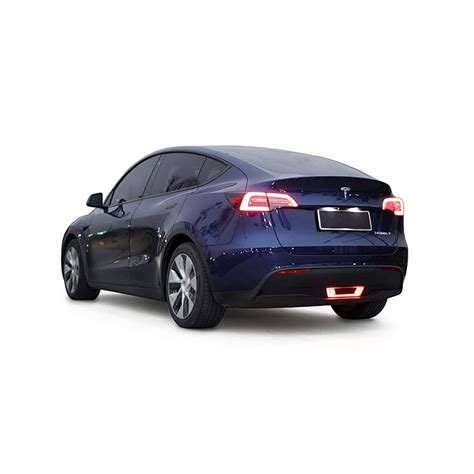 Buy Tesla Model Y Rear Bumper Signal Fog lights Sequential Turn Signals ...