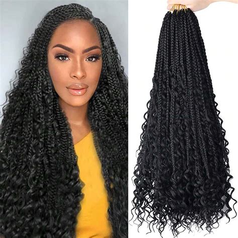 1 Pack Soft Crochet Box Braids Boho Box Braids Crochet Braids Hair ...