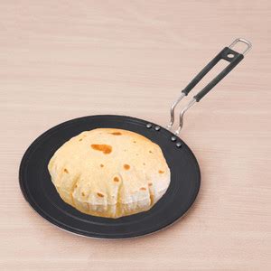 The Indus Valley Pre-Seasoned Iron Concave Tawa for Dosa/Chapathi with ...