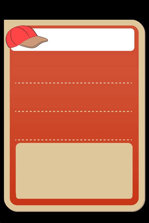 Baseball Card Layout 的图像结果