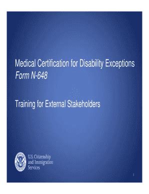 Fillable Online uscis Form N648 - uscis Fax Email Print - pdfFiller