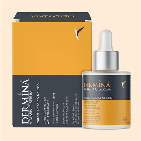 Dermina’s Skin-brightening Vit C Serum – Protect, Repair, and Nourish ...
