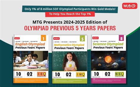 Buy IMO Class-1 Olympiad 10 Previous Years Papers (2023-2019 Set A & B ...