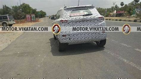 Spied: Mahindra S201 compact SUV in near production form - Overdrive
