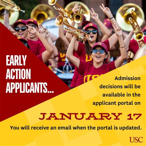USC Undergraduate Admission | Early Action applicants: Want to know when you'll receive that ...