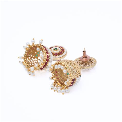 Royal Empress Noor-e-Jhumka - Opal Touch