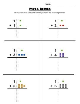 Math Blocks Activities 的图像结果